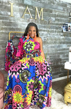 Load image into Gallery viewer, Ms. Saucy Multi Color Dress
