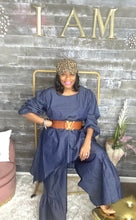 Load image into Gallery viewer, Ms. Phenomenal “Denim” 2 Piece Set
